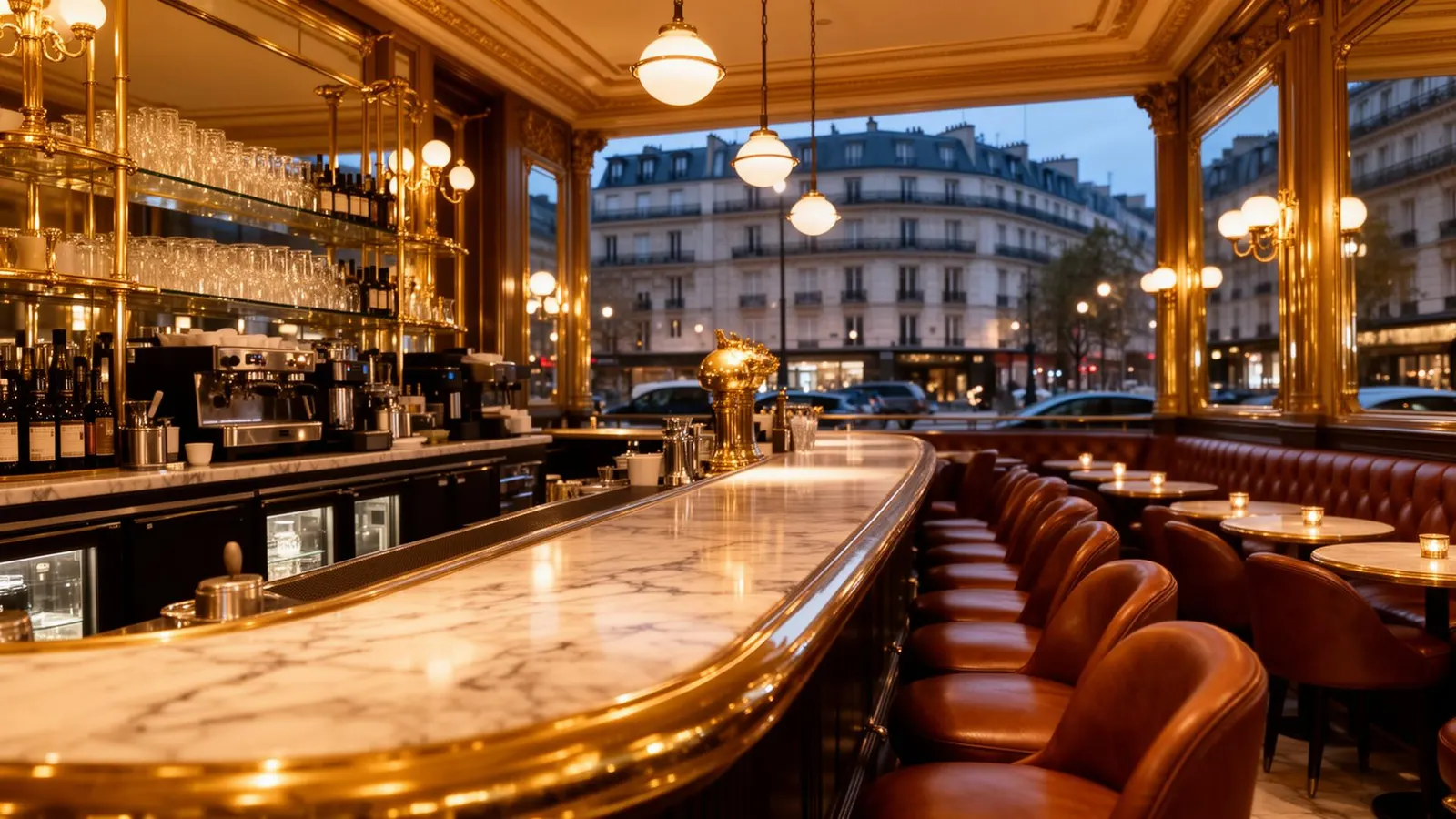 Brasserie parisienne — exemple dctif CHR accompagné par Fabio Nkongo
